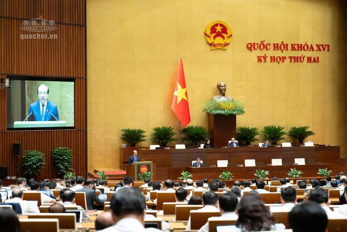Quang cảnh phiên họp chiều 17/10. Ảnh: Media Quốc hội.