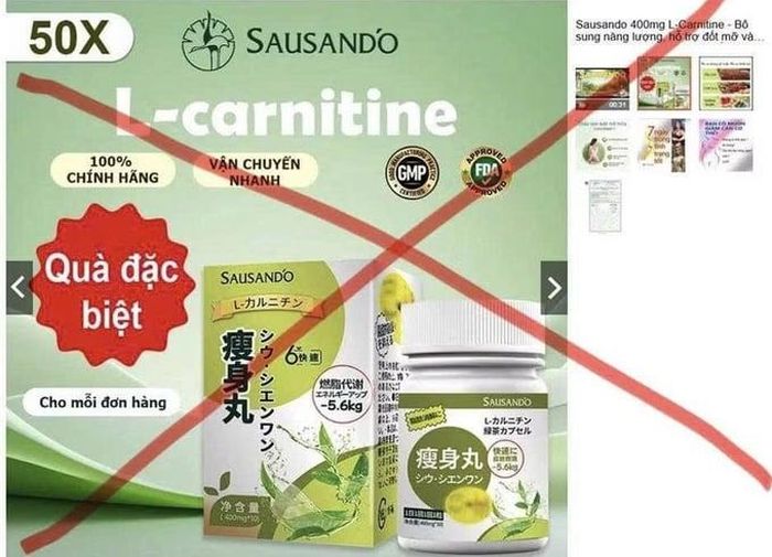 Bộ Y tế yêu cầu Shopee gỡ bỏ sản phẩm viên uống giảm cân Sausando.