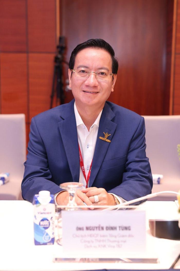 Chủ tịch HĐQT kiêm Tổng Giám đốc Vina T&T Group Nguyễn Đình Tùng. Ảnh: Vina T&T Group
