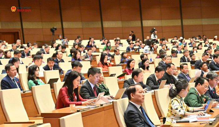 Các đại biểu tham dự phiên khai mạc. Ảnh: Quang Khánh