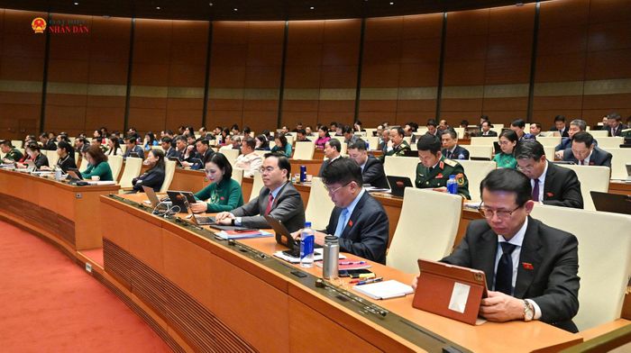 Các đại biểu tham dự phiên khai mạc. Ảnh: Quang Khánh