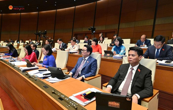 Các đại biểu tham dự phiên khai mạc. Ảnh: Quang Khánh