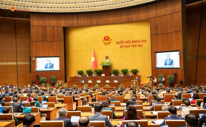 Quang cảnh phiên khai mạc Kỳ họp. Ảnh: Quang Khánh