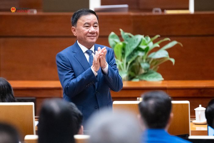 Thường trực Ban Bí thư Trần Cẩm Tú dự phiên khai mạc Kỳ họp. Ảnh: Phạm Thắng