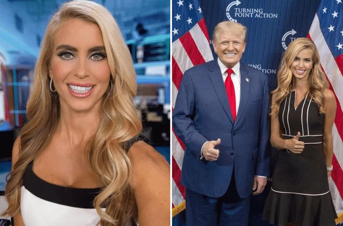 Bà Zacharia và Tổng thống Trump. Ảnh: X