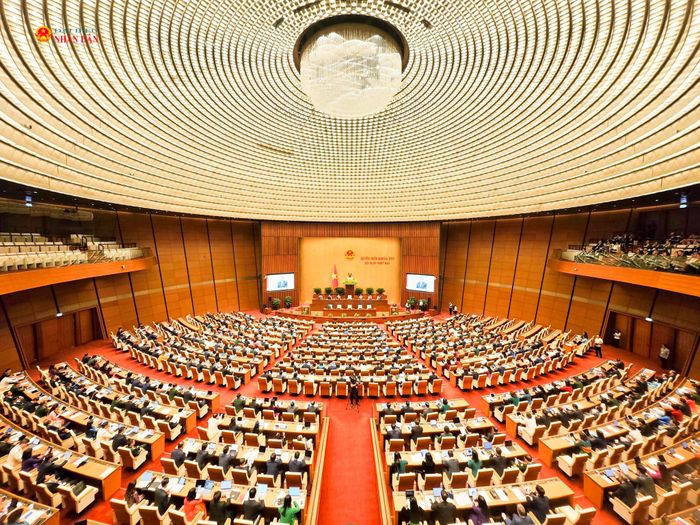 Quang cảnh phiên khai mạc Kỳ họp. Ảnh: Hồ Long