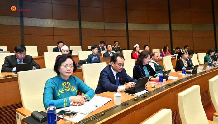Các đại biểu tham dự phiên họp. Ảnh: Quang Khánh