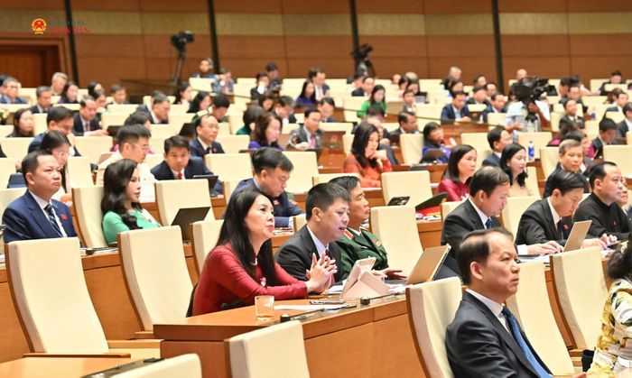 Các đại biểu tham dự phiên họp. Ảnh: Quang Khánh
