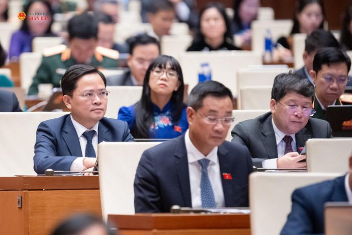 Các đại biểu tham dự phiên họp. Ảnh: Phạm Thắng