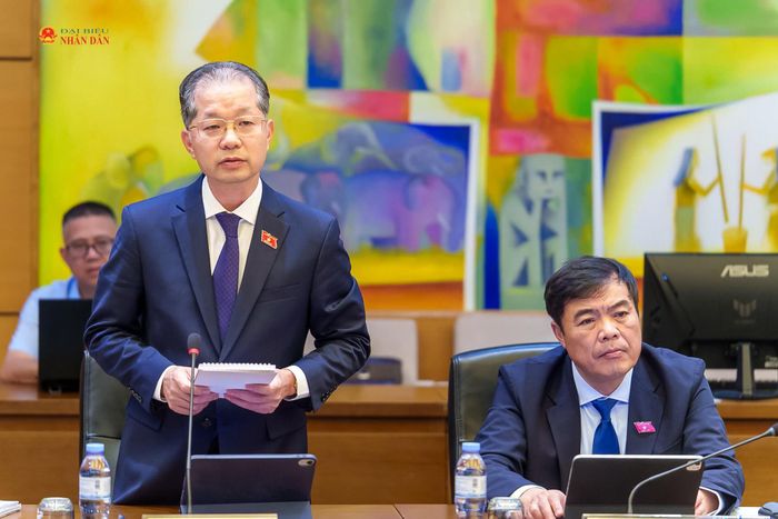 ĐBQH Nguyễn Văn Quảng (Lâm Đồng) phát biểu thảo luận