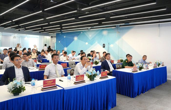 Toàn cảnh Hội thảo “Công bố 3 dự thảo tiêu chuẩn quốc gia về mật mã hậu lượng tử”. Ảnh: Hạnh Nhung