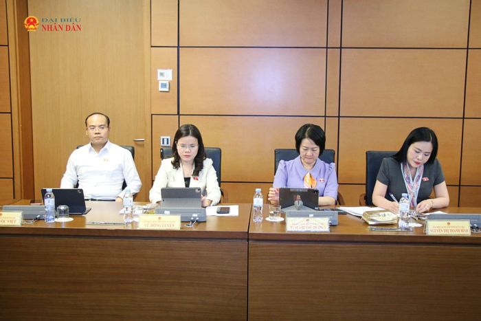 Các đại biểu tham dự phiên thảo luận tổ. Ảnh: Đắc Trường