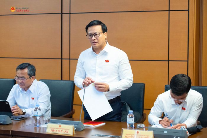 ĐBQH Phan Duy Anh (TP. Đà Nẵng) phát biểu