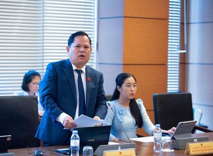 Đại biểu Nguyễn Duy Thanh - Đoàn ĐBQH tỉnh Cà Mau. Ảnh: Media Quốc hội.