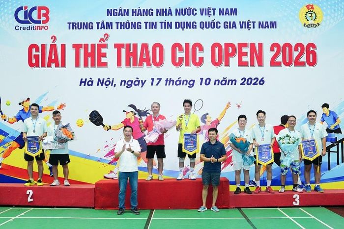  Trao Giải đôi nam môn Pickleball 