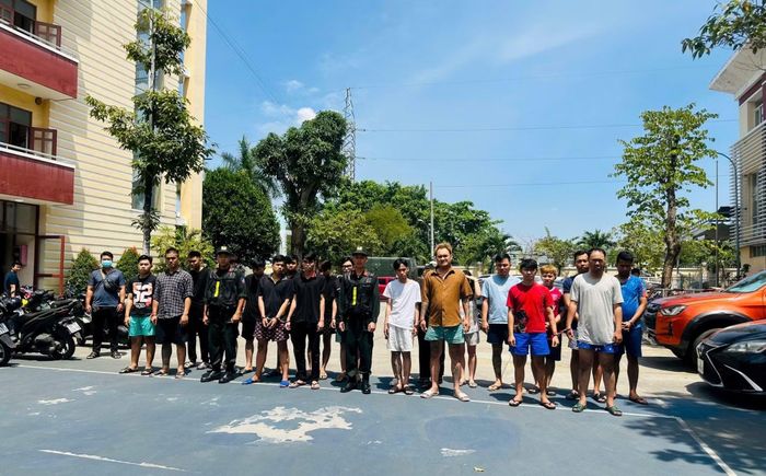 Các đối tượng trong đường dây vận chuyển ma túy tổng hợp quy mô lớn từ Campuchia về Việt Nam bị bắt giữ tháng 3/2026.