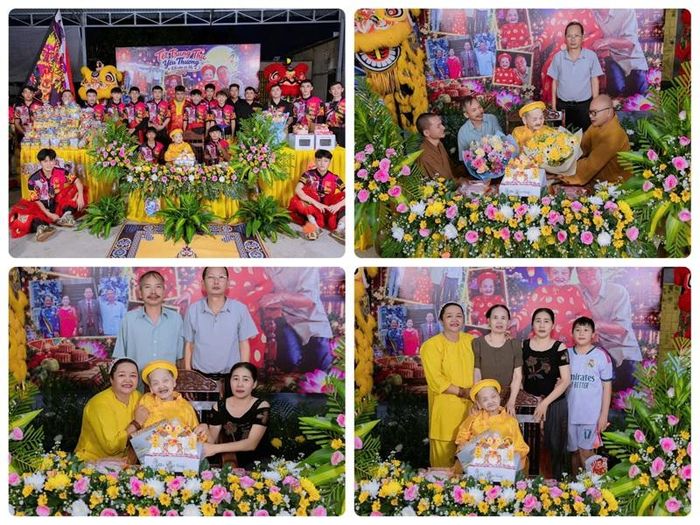 Bà Nội đón Tết Trung thu, mừng vui bên gia đình, con cháu
