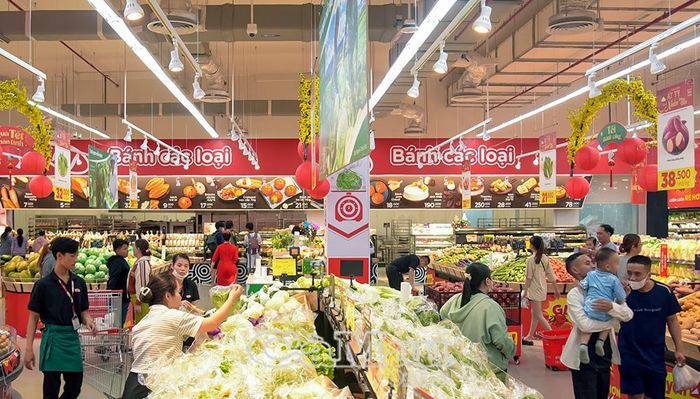 Khách hàng mua sắm tại Siêu thị GO! Bạc Liêu, một trong những dự án FDI trong lĩnh vực thương mại, dịch vụ tại Cà Mau.