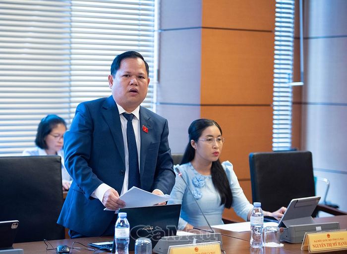 Đại biểu Nguyễn Duy Thanh, Phó Chủ tịch Hiệp hội Doanh nghiệp tỉnh Cà Mau, Uỷ viên Uỷ ban Kinh tế và Tài chính của Quốc hội, 