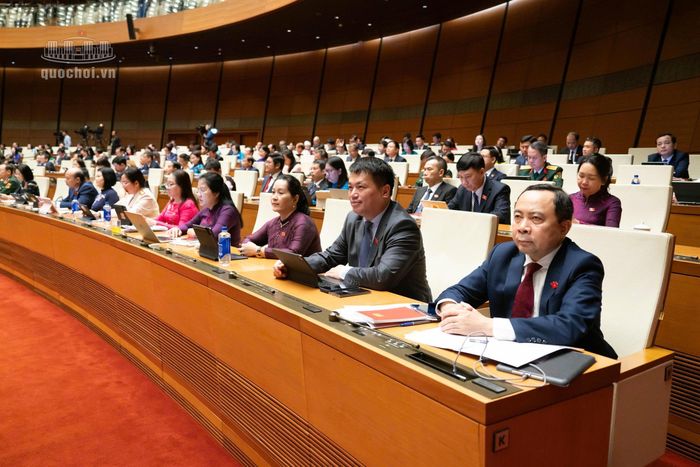 Các đại biểu tham dự Phiên họp. Ảnh: VPQH