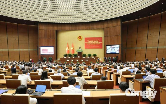 Quang cảnh hội nghị. Ảnh Quốc hội