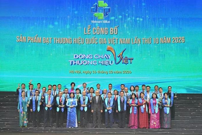499 sản phẩm của 277 doanh nghiệp đạt Thương hiệu quốc gia năm 2026. (Ảnh: BCT/Vietnam+)