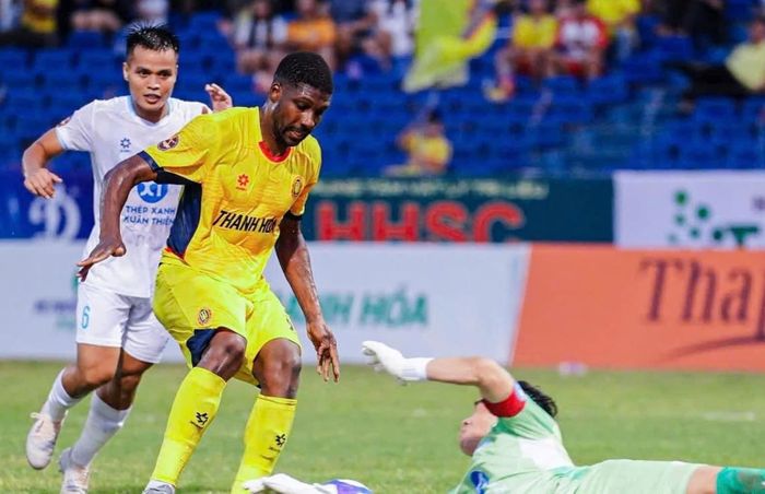 Nam Định đánh bại Thanh Hoá với tỷ số 2-0. (Ảnh: Thanh Hoa Football Club)
