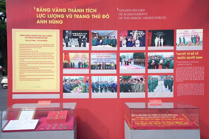 Những phần thưởng cao quý là sự ghi nhận của Đảng, Nhà nước và nhân dân dành cho LLVT Thủ đô.