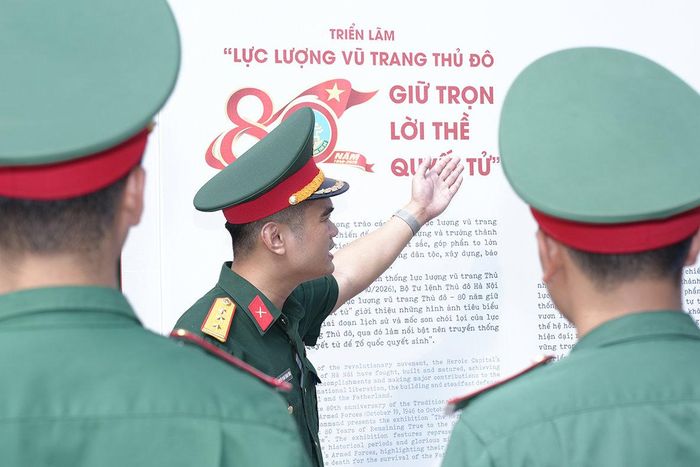 Lực lượng vũ trang Thủ đô - 80 năm giữ trọn lời thề "Quyết tử để Tổ quốc quyết sinh".