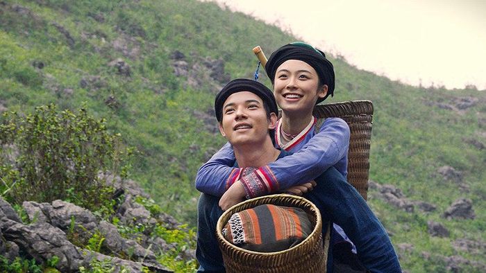 Cảnh trong phim “Chuyện tình Khau Vai”.