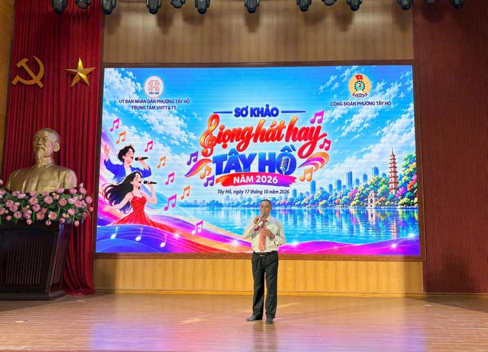 Hội thi dành cho nhân dân trên địa bàn từ 6 đến 75 tuổi. Ảnh: T.H