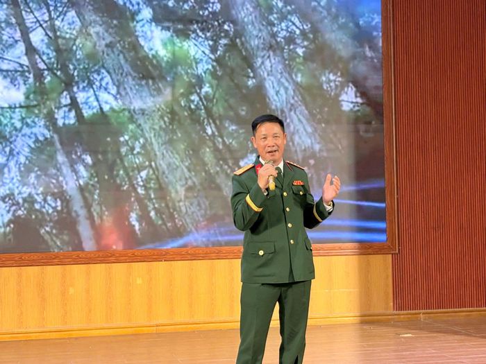 Một tiết mục của thí sinh dự thi. Ảnh: T.H