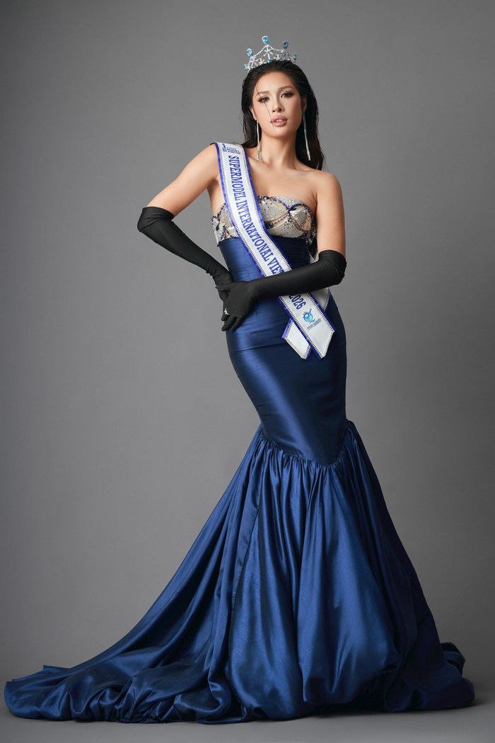 Mai Anh trưởng thành từ cuộc thi Miss Cosmo Vietnam 2025. Ảnh: Ban tổ chức