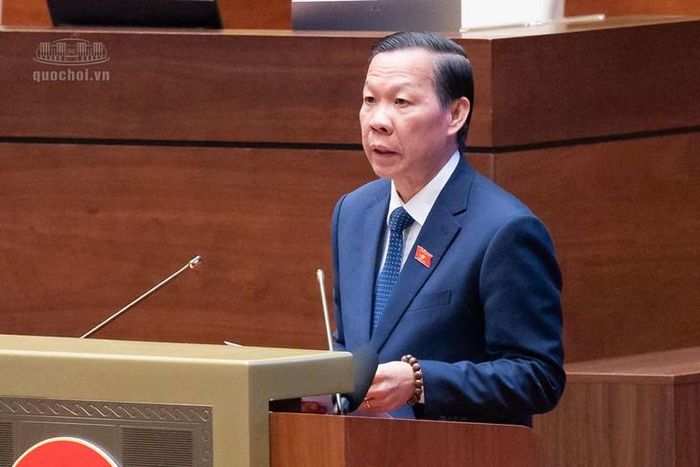 Chủ nhiệm Uỷ ban Kinh tế và Tài chính Phan Văn Mãi. Ảnh: Media Quốc hội