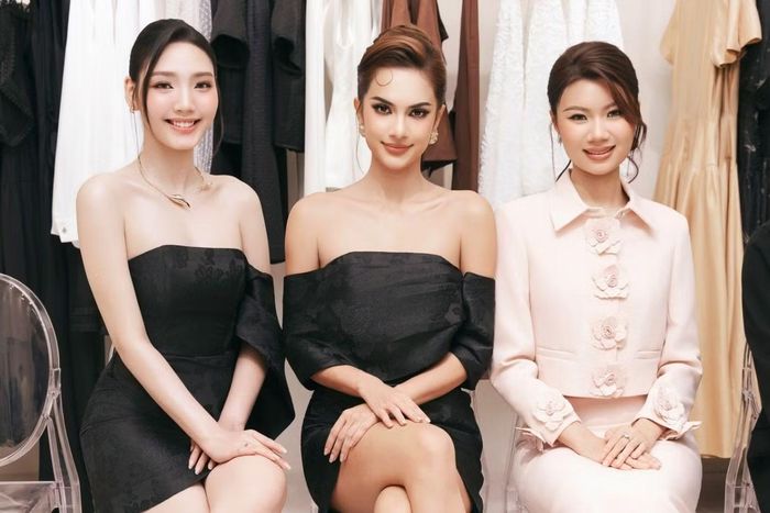  "Ngọc nữ thế hệ mới" Đoàn Minh Anh đọ sắc cùng Á hậu Emma Lê﻿ - Hồng Đăng. 