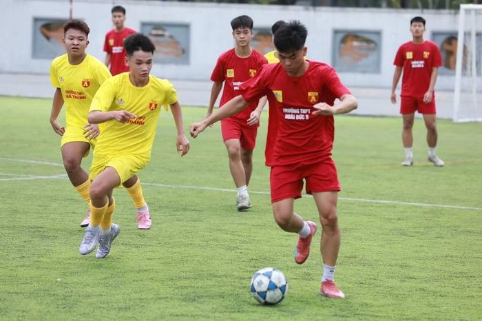 Bảng X: THPT Hoài Đức B 3-0 THPT Hà Thành