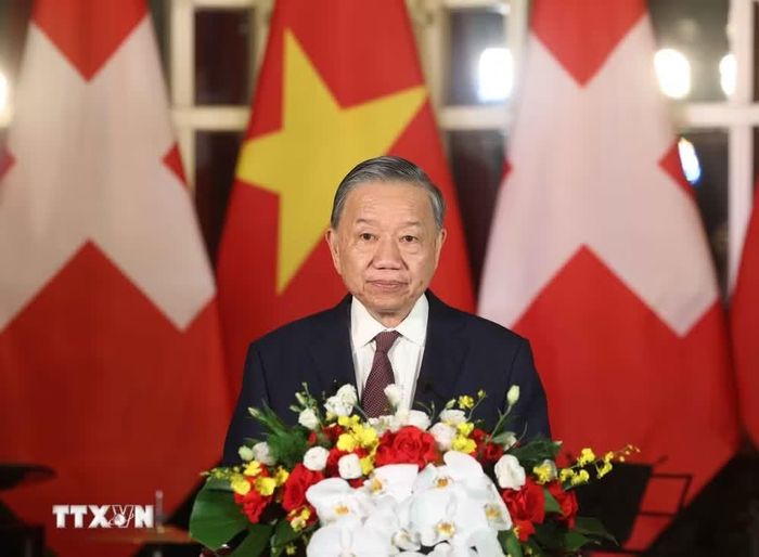 Tổng Bí thư, Chủ tịch nước Tô Lâm phát biểu. Ảnh: Thống Nhất/TTXVN.