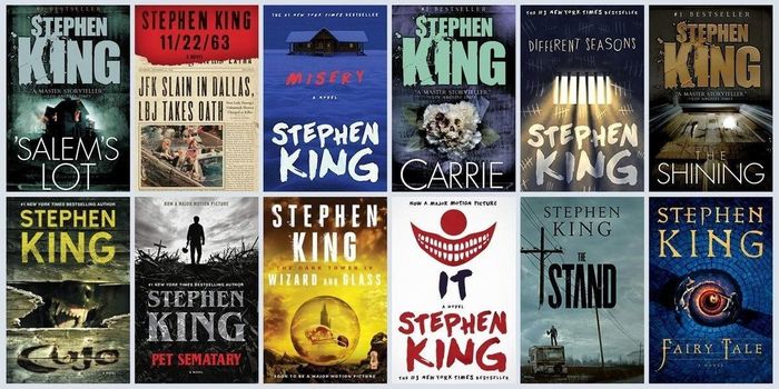 Các tiểu thuyết của Stephen King, đặc biệt ở dòng tiểu thuyết kinh dị, giật gân và giả tưởng rất được độc giả yêu thích. Ảnh: Niner Times.