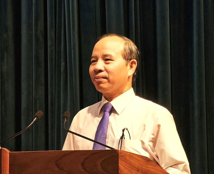 Ông Huỳnh Văn Lợi, Phó Giám đóc Sở VHTTDL Gia Lai phát biểu khai mạc cuộc thi