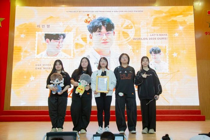 Gần 100 bạn trẻ đến từ Fanclub Lee “Gumayusi” Min – Hyeong VietNam đến hiến máu tình nguyện