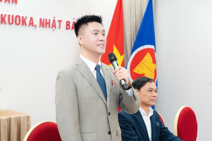 Ông Nguyễn Duy Anh, Ủy viên Ủy ban Trung ương Mặt trận Tổ quốc Việt Nam, Trưởng Ban Tổ chức Ngày hội phát biểu