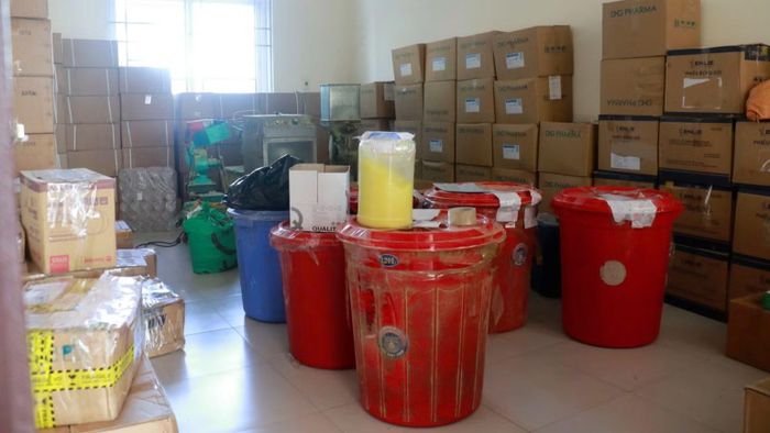 Tang vật lực lượng chức năng thu giữ. (Ảnh: Công an Nghệ An)