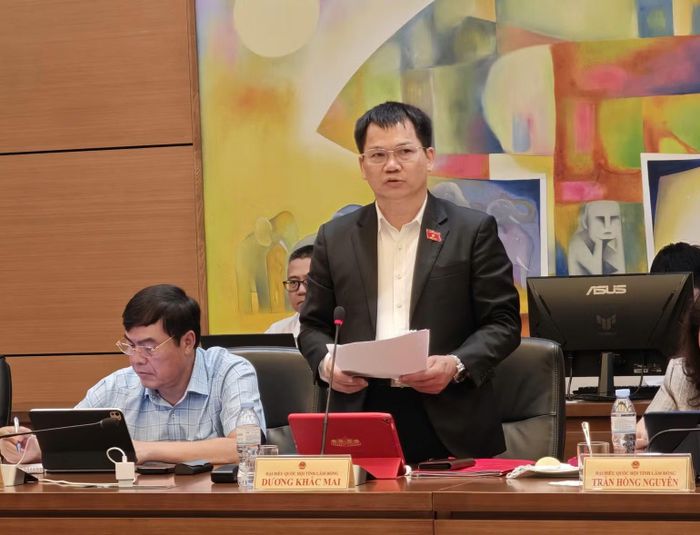 Đại biểu Quốc hội Dương Khắc Mai.