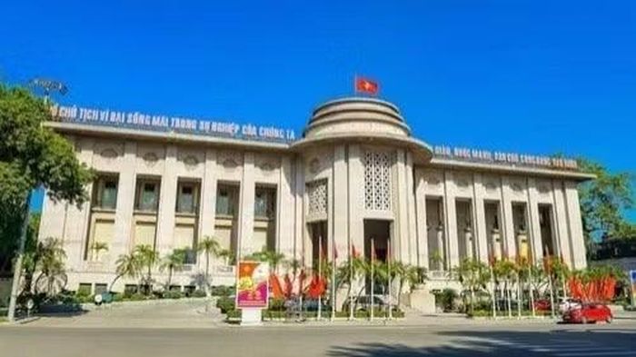 Trụ sở Ngân hàng Nhà nước Việt Nam tại Hà Nội. (Nguồn ảnh: SBV)