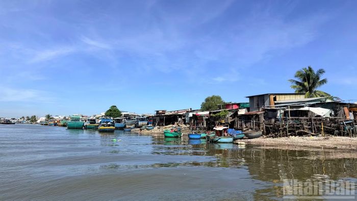 Dự án kè sông Cà Ty có tổng mức đầu tư là 486 tỷ đồng. (Ảnh: THANH HẢI)