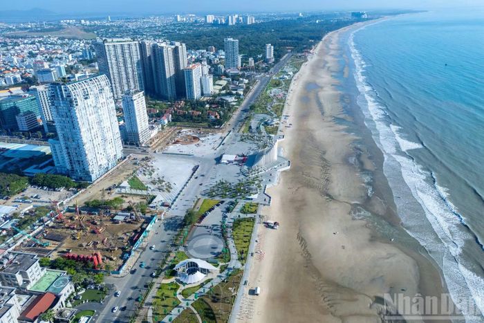 Toàn cảnh Công viên Thùy Vân vào cuối 2025 khi khánh thành. (Ảnh: Lê Đình Thìn)