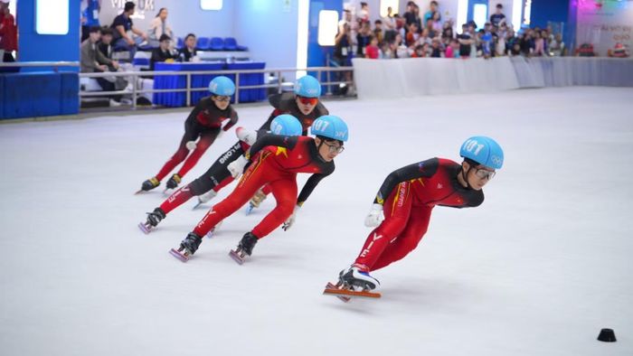 Giải vô địch trẻ Trượt băng quốc gia năm 2026 ghi nhận số lượng tham dự đông nhất từ trước đến nay với 112 vận động viên đến từ nhiều tỉnh, thành. (Ảnh: SFV)