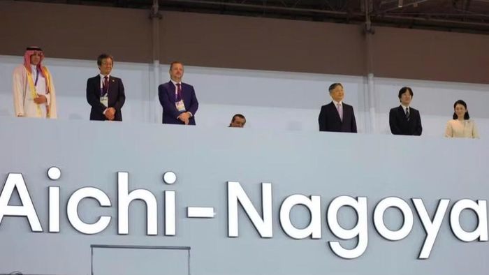 Nhật hoàng Naruhito cùng vợ chồng Hoàng Thái tử Akishino tới tham dự buổi lễ. (Ảnh: Ban tổ chức)