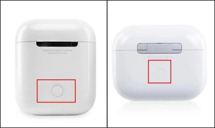 Đặt AirPods vào hộp sạc và mở nắp.