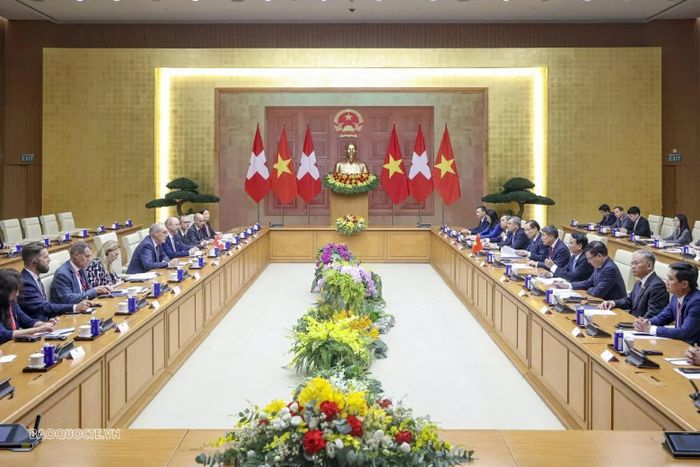 Toàn cảnh buổi hội kiến. (Ảnh: Thành Long)